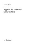 Algebra for Symbolic Computation