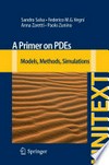 A Primer on PDEs: Models, Methods, Simulations 