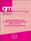 Vector bundles and low codimensional subvarieties: state of the art and recent developments /