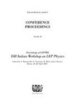 13. Italian workshop on LEP physics: proceedings of LEPTRE : Roma, 18-20 April 2001