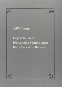 Degeneration of riemannian metrics under ricci curvature bounds