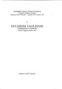 Galileo a Padova, 1592-1610. Vol. 5 : Occasioni galileiane: conferenze e convegni, Padova, maggio-novembre 1992