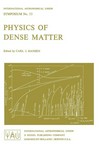 Physics of dense matter 