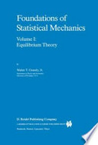 Foundations of statistical mechanics