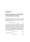 An invitation to the algebra of canonical commutation relations