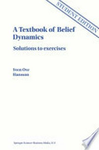 A Textbook of Belief Dynamics: Solutions to exercises /