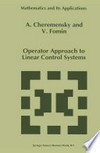 Operator Approach to Linear Control Systems