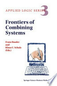 Frontiers of Combining Systems: First International Workshop, Munich, March 1996 /