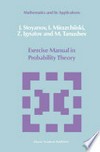 Exercise Manual in Probability Theory