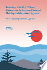 Proceedings of the First US/Japan Conference on the Frontiers of Statistical Modeling: An Informational Approach: Volume 3 Engineering and Scientific Applications /