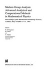 Modern Group Analysis: Advanced Analytical and Computational Methods in Mathematical Physics: Proceedings of the International Workshop Acireale, Catania, Italy, October 27–31, 1992 