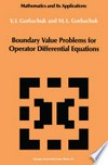 Boundary Value Problems for Operator Differential Equations