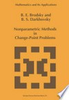 Nonparametric Methods in Change-Point Problems