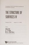 The structure of surfaces IV
