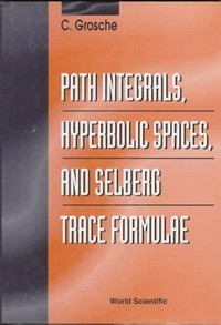 Path intergals, hyperbolic spaces, and Selberg trace formulae