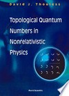 Topological quantum numbers in nonrelativistic physics