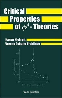 Critical properties of [phi] 4-theories