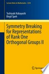 Symmetry Breaking for Representations of Rank One Orthogonal Groups II