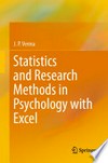 Statistics and Research Methods in Psychology with Excel