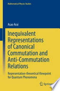 Inequivalent Representations of Canonical Commutation and Anti-Commutation Relations: Representation-theoretical Viewpoint for Quantum Phenomena 