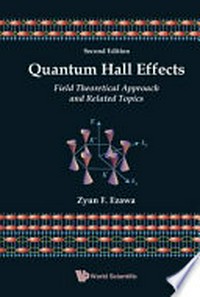 Quantum hall effects: field theoretical approach and related topics