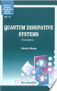 Quantum dissipative systems