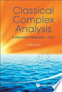 Classical complex analysis 