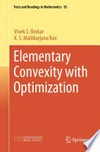 Elementary Convexity with Optimization