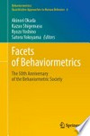 Facets of Behaviormetrics: The 50th Anniversary of the Behaviormetric Society /