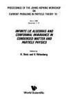 Infinite lie algebras and conformal invariance in condensed matter and particle physics: proceedings of the Johns Hopkins Workshop on Current Problems in Particle Theory 10; Bonn, 1986 (September 1-3)